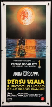 6p666 DERSU UZALA Italian locandina 1976 Akira Kurosawa, cool Ciriello artwork!