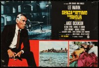 6p615 POINT BLANK Italian 18x26 pbusta R1974 Lee Marvin, Angie Dickinson, John Boorman film noir!