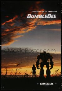 6r567 BUMBLEBEE teaser DS 1sh 2018 The Transformers, John Cena, every adventure has a beginning!
