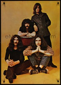 6r229 BLACK SABBATH 24x34 Danish commercial poster 1970s Butler, Tony Iommi, Bill Ward & Ozzy!