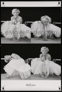 6r255 MARILYN MONROE 24x36 English commercial poster 2010 four images in ballerina outfit!