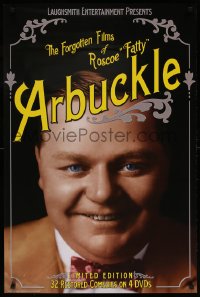 6r158 FORGOTTEN FILMS OF ROSCOE FATTY ARBUCKLE 24x36 video poster 2005 great super close up!
