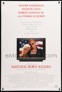 6r807 NATURAL BORN KILLERS DS 1sh 1994 Oliver Stone, Woody Harrelson & Juliette Lewis on TV!