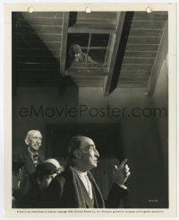 6w320 GHOST OF FRANKENSTEIN 8.25x10 keybook still 1942 image of Bela Lugosi eavesdropping from above