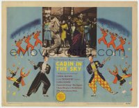 6w403 CABIN IN THE SKY LC 1943 great image of Ethel Waters singing & dancing, cool border art!