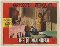 6w427 FOUNTAINHEAD LC #3 1949 Gary Cooper in controversial rape of Patricia Neal, Ayn Rand classic