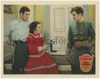 6w465 ONLY THE BRAVE LC 1930 Mary Brian protects Civil War spy Gary Cooper from Holmes, ultra rare!