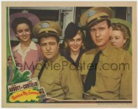 6w469 PARDON MY SARONG LC 1942 uniformed Bud Abbott & Lou Costello with three sexy females!