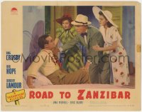 6w477 ROAD TO ZANZIBAR LC 1941 wacky Bob Hope with Bing Crosby, Dorothy Lamour & Joan Marsh!