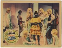 6w479 ROMAN SCANDALS LC 1933 Goldwyn Girl Lucille Ball & others laugh at Eddie Cantor in blackface!