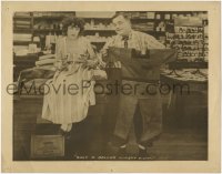 6w439 HAYSEED LC 1919 Fatty Arbuckle tries to sell clothes to Molly Malone for $1.98, ultra rare!