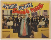 6w497 SWING TIME LC 1936 Ginger Rogers & Fred Astaire performing with orchestra, George Stevens