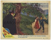 6w101 WIZARD OF OZ signed LC #5 R1949 by BOTH Margaret Hamilton AND Ray Bolger, with Judy Garland!