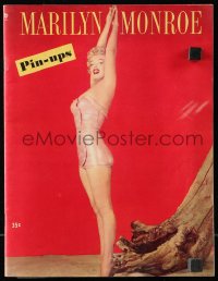 6w132 MARILYN MONROE recalled magazine 1953 too sexy pin-up portraits, some full page & some color!