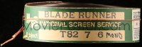 6w279 BLADE RUNNER 35mm film trailer 1982 from National Screen Service for the first release!