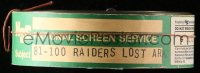 6w281 RAIDERS OF THE LOST ARK 35mm film trailer 1981 from National Screen Service for 1st release!