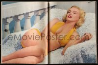 6w133 FOLLIES magazine March 1956 sexy Diana Dors cover, Marilyn Monroe color centerfold!