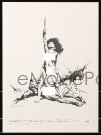 6w045 FRANK FRAZETTA #1249/1500 limited edition 11x15 art print set 1977 Women of the Ages, 1 signed