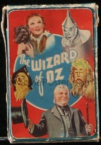 6w297 WIZARD OF OZ English 3x4 card game 1939 contains 44 color cards w/movie scenes, very rare!