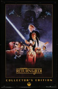 6x194 RETURN OF THE JEDI 23x35 Canadian commercial poster 1997 Collector's Edition, Sano art!