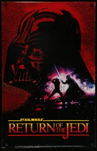 6x192 RETURN OF THE JEDI 22x34 commercial poster 1983 Revenge of the Jedi art of Vader by Struzan!