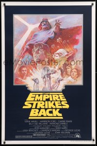 6x107 EMPIRE STRIKES BACK studio style 1sh R1981 George Lucas sci-fi classic, artwork by Tom Jung!