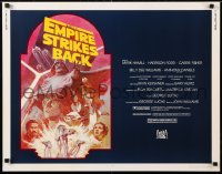 6x123 EMPIRE STRIKES BACK 1/2sh R1982 George Lucas sci-fi classic, cool artwork by Tom Jung!