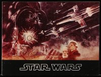 6x062 STAR WARS souvenir program book 1977 George Lucas classic, Jung art!