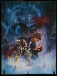 6x143 EMPIRE STRIKES BACK 20x27 special poster 1980 Gone With The Wind style art by Roger Kastel!