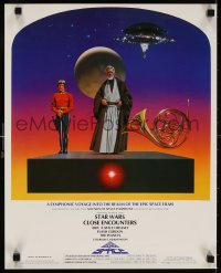 6x093 SOUNDS OF SPACE 16x20 music poster 1978 Ralph McQuarrie art of Flash Gordon & Obi-Wan Kenobi!