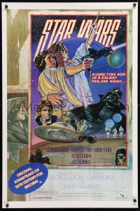 6x017 STAR WARS style D soundtrack 1sh 1978 circus poster art by Drew Struzan & Charles White!