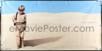 6x231 PHANTOM MENACE vinyl banner 1999 George Lucas, Star Wars Episode I, Anakin w/Vader shadow!