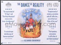 6y465 DANCE OF REALITY British quad 2015 Alejandro Jodorowsky's autobiographical movie!