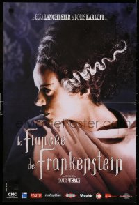 6y907 BRIDE OF FRANKENSTEIN French 16x24 R2008 super close up of Elsa Lanchester in the title role!