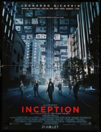 6y942 INCEPTION advance French 16x21 2010 Christopher Nolan, Leonardo DiCaprio, Gordon-Levitt!