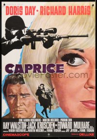 6y253 CAPRICE German 1967 great images of pretty Doris Day, Richard Harris, spy comedy!