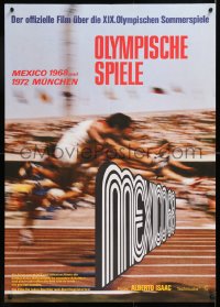 6y303 OLYMPICS IN MEXICO German 1969 Alberto Isaac's Olimpiada en Mexico, cool sports image!