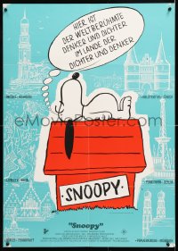 6y315 SNOOPY COME HOME German 1972 Peanuts, Charlie Brown, great Schulz art of Snoopy!