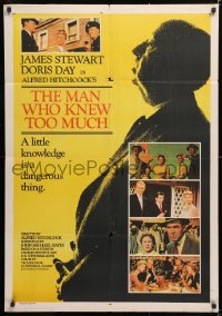 6y066 MAN WHO KNEW TOO MUCH Indian R1983 directed by Alfred Hitchcock, James Stewart & Doris Day!