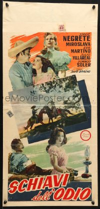 6y601 LA POSESION Italian locandina 1953 directed by Julio Bracho, completely different images!