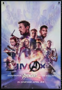 6z537 AVENGERS: ENDGAME IMAX teaser DS Thai 1sh 2019 Marvel, montage with Hemsworth & cast!