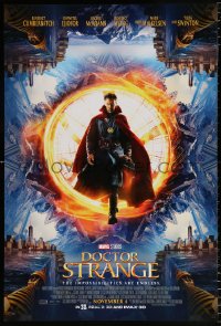 6z625 DOCTOR STRANGE advance DS 1sh 2016 sci-fi image of Benedict Cumberbatch in the title role!
