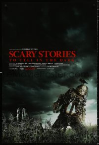 6z858 SCARY STORIES TO TELL IN THE DARK advance DS 1sh 2019 produced by Guillermo Del Toro, creepy!