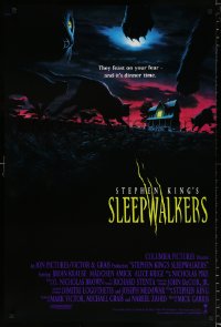 6z880 SLEEPWALKERS int'l 1sh 1992 Stephen King, Brian Krause, Madchen Amick, Alice Krige!