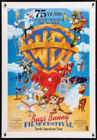 6z019 BUGS BUNNY FILM FESTIVAL DS 27x39 Canadian film festival poster 1998 Bugs Bunny, Tweety!