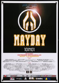 6z068 MAYDAY 23x33 German music poster 2001 really completely different art and design!