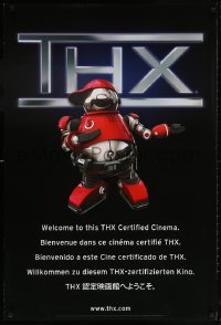 6z478 THX 27x40 special poster 2006 George Lucas' innovative sound system, cool robot art!