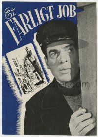 7a298 MAN HUNT Danish program 1947 Walter Pidgeon, Joan Bennett, Fritz Lang, different images!