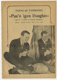 7a359 SAY YOUNG FELLOW Danish program 1920 great images of Douglas Fairbanks Sr.!