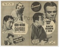 7a113 SUNSET herald 1939 Cagney in Each Dawn I Die, Cary Grant in Only Angels Have Wings & more!